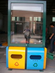 戶外廣告垃圾箱批發零售，弘盛廣告制品廠專業制造